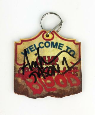 Ari Lehman Autograph Signed Keychain - Friday The 13th " Jason Voorhees " (jsa)