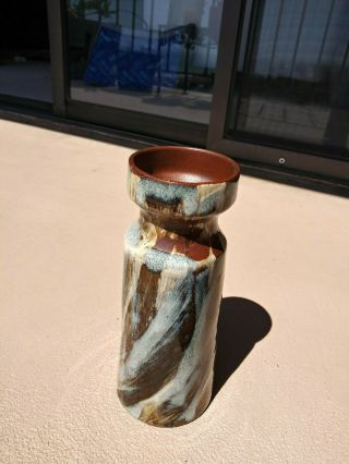 Mid Century Modern California Robert Maxwell Pottery Craft Vase 8 