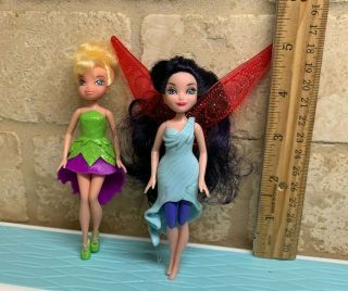 Disney Fairies Tinker Bell Tinkerbell Fairies Silvermist Mini Dolls 5 ,  5.  5