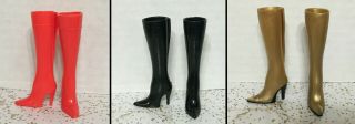 Barbie Doll Fashionistas Fashion Fever High Heel Point Toe Boots Shoes - Choose