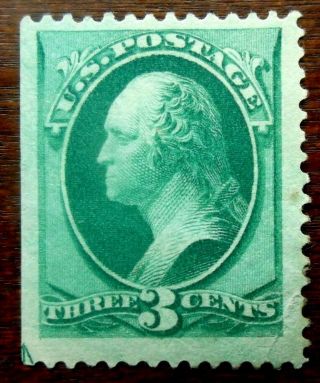 Buffalo Stamps: Scott 184,  1879 Arrow Margin Banknote,  Nh/og,  Cv = $325