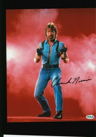 Chuck Norris,  Actor Martial Arts Hero Actor,  Signed 8x10 Photo With