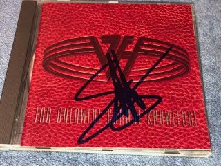 Sammy Hagar Signed Autographed Van Halen Cd Booklet
