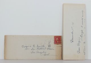 1919 Cover & Letter From Goleta,  Santa Barbara County,  California To Los Angeles