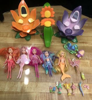 Mattel Fairy Pixie Playset 2004 Includes 9 Faries Fairytopia