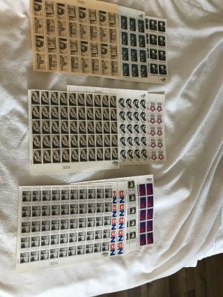 Us Discount Postage 396 8 Cent Stamps Mnh In 8 Sheets $34.  68 Face 1 Other Sheet