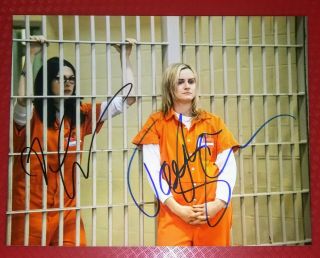 Taylor Schilling Laura Prepon Signed Autographed Photo 8 X 10 Orange Is The