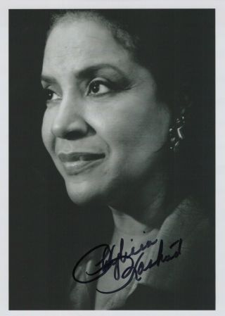 Signed Phylicia Rashad Raisin In The Sun Cat On A Hot Tin Roof Cosby Show Rare