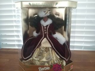 1996 Happy Holidays Special Edition Barbie - African American