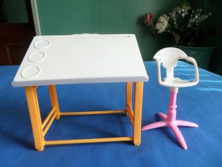 Barbie Arts N Craft Desk And Chair
