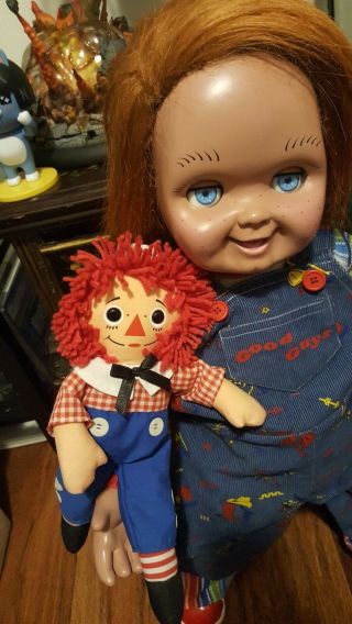 Raggedy Andy Ann 13 Inch Plush Doll Small Annabelle ??