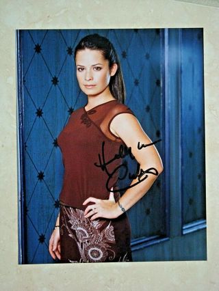 Holy Marie Combs / Charmed / Signed 8x10 Celebrity Photo /