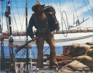 Tom Selleck Western Scene Hand Signed Autographed Photo