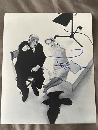 Tippi Hedren Alfred Hitchcock Birds Signed 8x10 Photo With