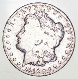 Carson City - 1893 - Cc Morgan Silver Dollar - Rare Historic Coin 037