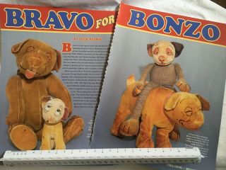 11 Page Doll History Article And Photos Bravo For Bonzo Dog
