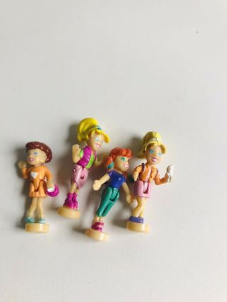 Mattel Origin Products Polly Pocket 2002 Pollyworld 4 Replacement Doll Figures