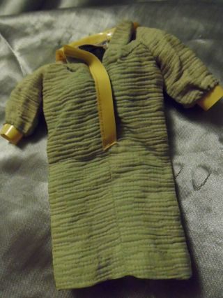 Vintage Mattel Barbie Tagged Clothes Mod Outfit 1824 Snap Dash Green Dress