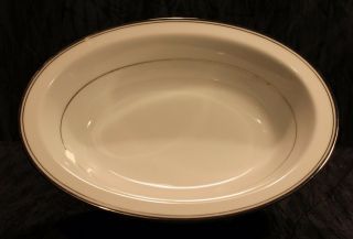 Zylstra Silver Ecstasy Oval And Round Bowls Select Fine China (made In Japan)