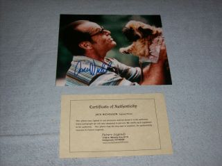 Jack Nicholson Hand Signed Autographed 8x10 Photo With Guaranteed