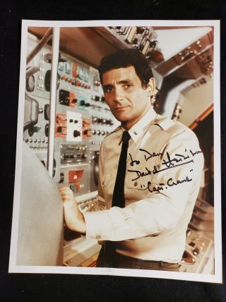 David Hedison Hand Signed Photo Voyage To The Bottom Of The Sea The Fly Bond