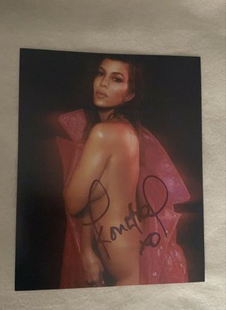 Kourtney Kardashian Signed Photo 8x10 2 Autograph