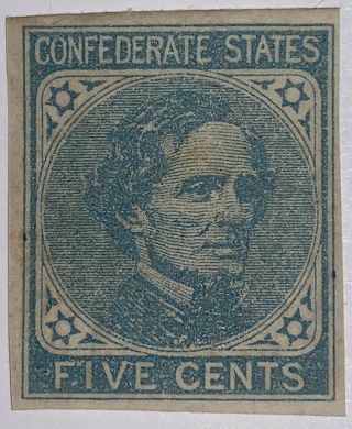 Travelstamps: United States Csa Confederate Stamp 7,  Ng