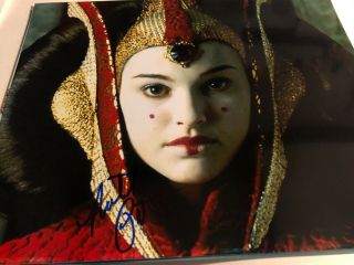 Natalie Portman Signed 8x10 Photo Autograph Picture Sexy Hot Star Wars