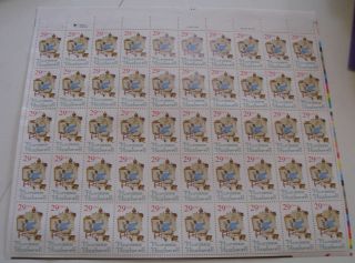 Us Stamp Scott 2839 - Full Sheet Of 50 - 1994 Norman Rockwell - 29c - Nh