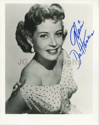 Gloria Dehaven - Mgm Contract Star Actress - Signed 8x10 Photograph
