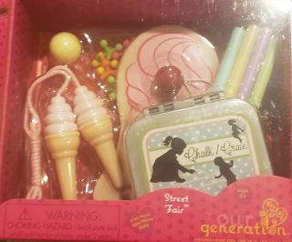 Our Generation Street Fair Accessory Set For 18 " Dolls Fits American Girl