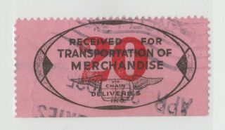 Usa Express Package Stamp Chain Deliveries Company 12 - 29 Revenue Cinderella