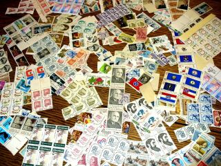 United States Postage Stamp Lot $40.  00 Face Value Nr