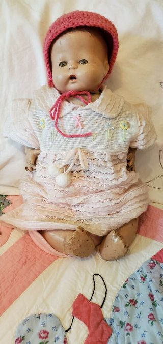 Composition Baby Doll 1930 