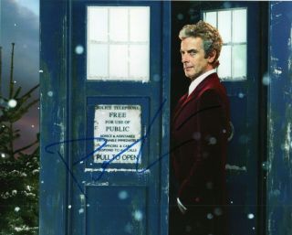 Autographed Peter Capaldi Signed 8 X 10 Photo Really