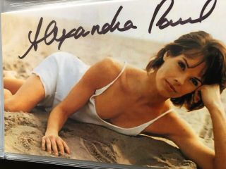 Actress Alexandra Paul Signed 4x6 Photo Baywatch Auto