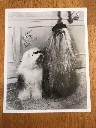 Felix Silla - Cousin Itt “the Addams Family " Signed Autograph 8x10 Photograph