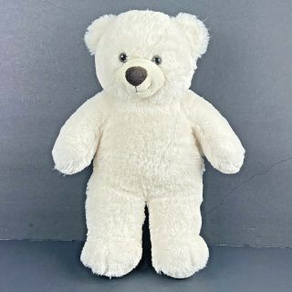 Build A Bear Off White Color Teddy Bear Plush Stuffed Animal 15 " Soft