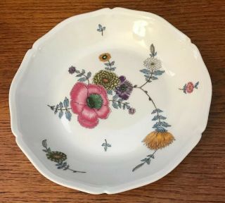 Ceralene Raynaud Limoges Anemones Coupe Soup Bowl 7 5/8”