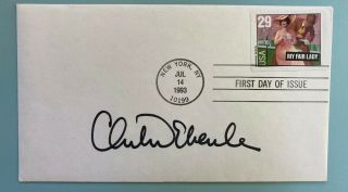 Christine Ebersole Signed First Day Cover My Fair Lady Stamp Broadway Musical