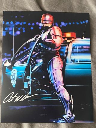 Peter Weller Robocop Actor Signed 8x10 Photo With
