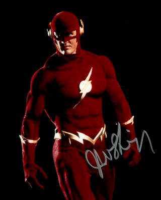 Autographed 8x10 Signed By John Wesley Shipp In The Flash Uacc