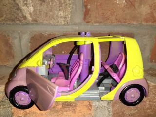Polly Pocket Car Hel - Car - Pter Helicopter Smart Car 2004 G8603 Green Doll Suv Toy
