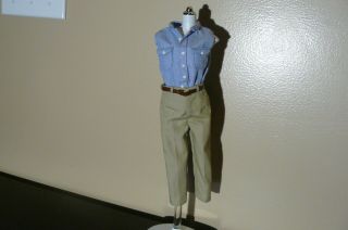 Franklin Khaki Shirt And Pants For A 16 Inch Fm Vinyl Princess Diana Doll