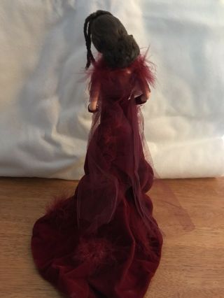 Barbie Doll as Scarlett O’Hara in Red Dress,  12815,  With Stand,  Not 3