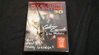 My Bloody Valentine 3d Cast Signed Dvd Signed By 2 Cast Members