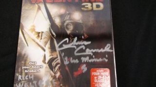 My Bloody Valentine 3D Cast Signed DVD Signed by 2 cast members 2