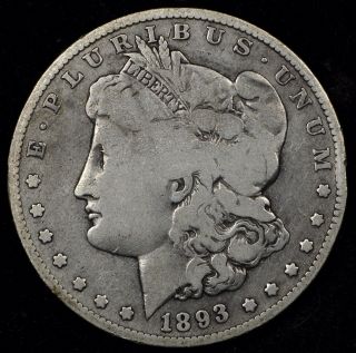 Parting Out Set,  Key Date 1893 - O Morgan Silver Dollar.