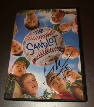 The Sandlot DVD Autographed By Squints (Chauncey Leopardi) 2