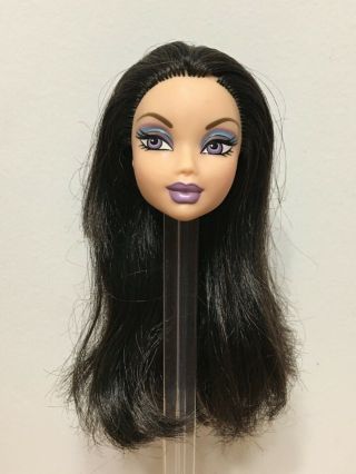 Barbie My Scene Nolee Doll’s Head Raven Black Hair
